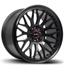New Set Of Avid1 Av44 18x8.5 35 5x114.3 Matte Black Finish Wheels Set Of 4