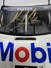 Autographed Kevin Harvick 2021 SHR  4 Mobil 1 Darlington Throwback 1/24 Action