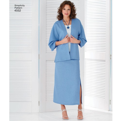 SIMPLICITY 4552 MISSES WOMEN'S SEPARATES Sewing Pattern Sizes 10-18 & 20W-28W - Picture 3 of 8