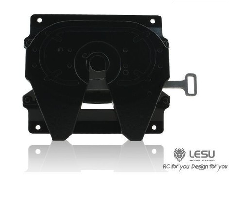 US Stock 1/14 RC camion trattore auto accoppiatore metallo pezzo di ricambio B per Tamiya LESU - Foto 2 di 6
