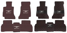 For Bentley Car Floor Mats Mulsanne Continental GT Flying Spur Bentayga Carpets