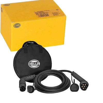 HELLA 6m LADEKABEL 11kW LADESTECKER TYP 2 E-AUTO EV ELEKTROAUTO | 8KE 358