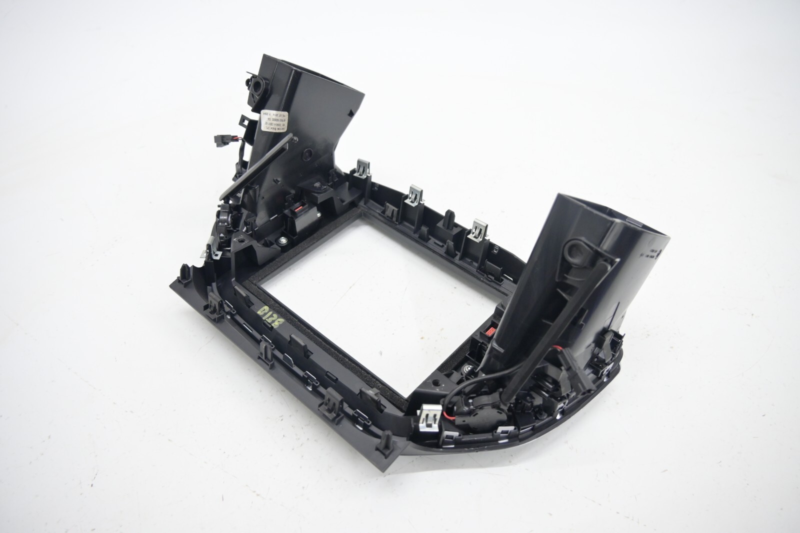⭐ 14-21 Maserati Ghibli Front Center Radio Plate Air Vent Cover Trim Black Oem