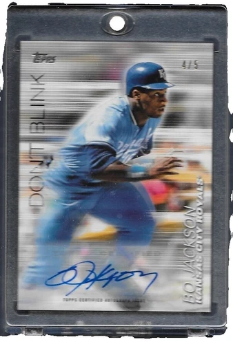 Topps Bo Jackson Baseball Sports Trading Cards