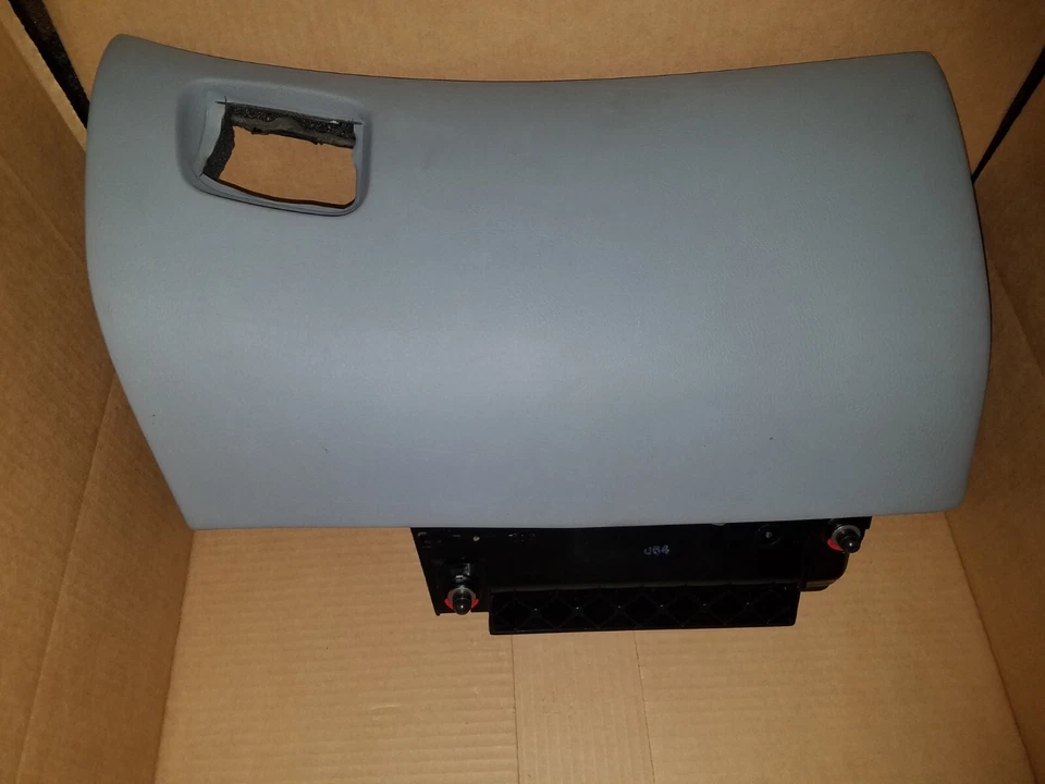 BMW 740i 740iL 750iL 1995 a 2001 vinilo gris guantera almacenamiento Foto 2 de 4