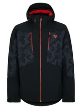 Ziener TiNTU Herren Skijacke Black Ink Camo 48 56 Mens Winter Jacket Schwarz