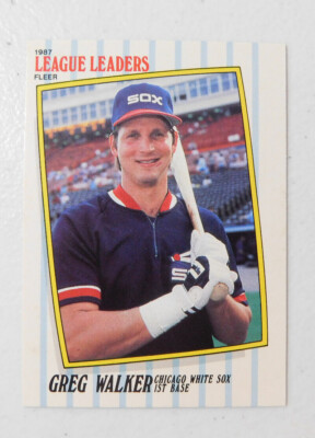 1987 FLEER/WALGREENS LEAGUE LEADERS BASEBALL YOU PICK YOUR CARD #1-44 (item#E30)