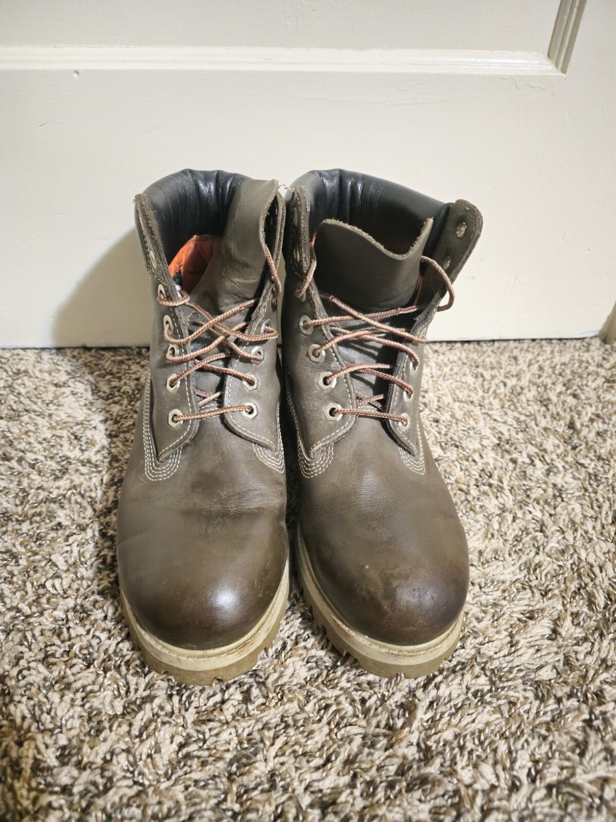 90s Timberlandスウェット made in USA Timberland Boots Nubuck Brown 9.5 M Made In USA- READ