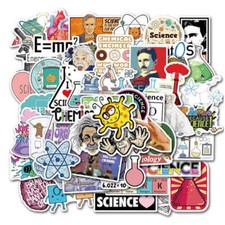 20pcs Science Stickers Chemistry Laboratory Theme Planner Diary Buy 2 Get 1 Free