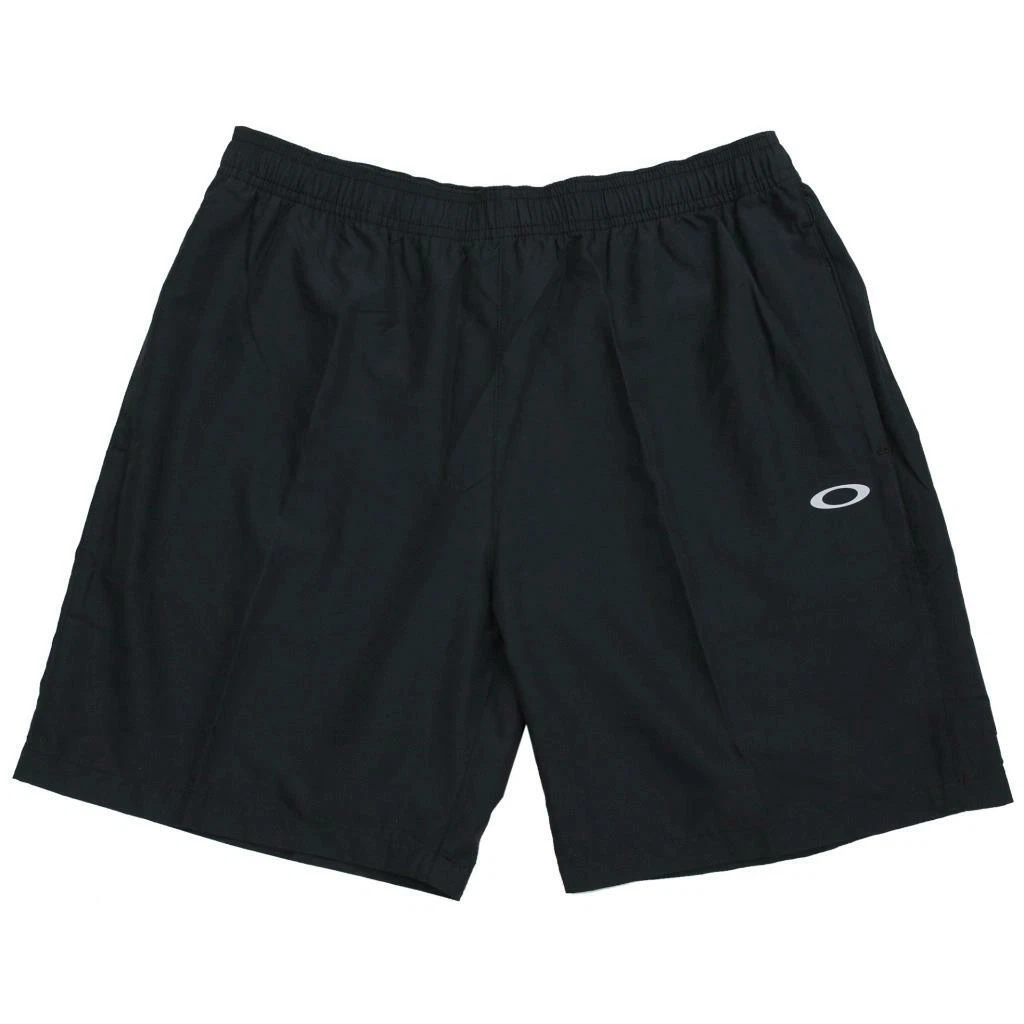 Oakley Zephyr Track Short Mens Size XL Extra Large Jet Black Casual Gym Shorts