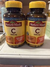Nature Made 2 Extra Strength Vitamin C 1000 mg Immune Supplement 125 Tabs 5/25