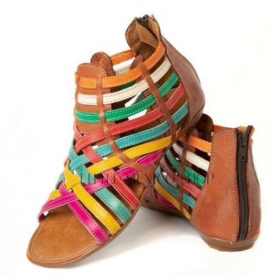 open toe huarache sandals