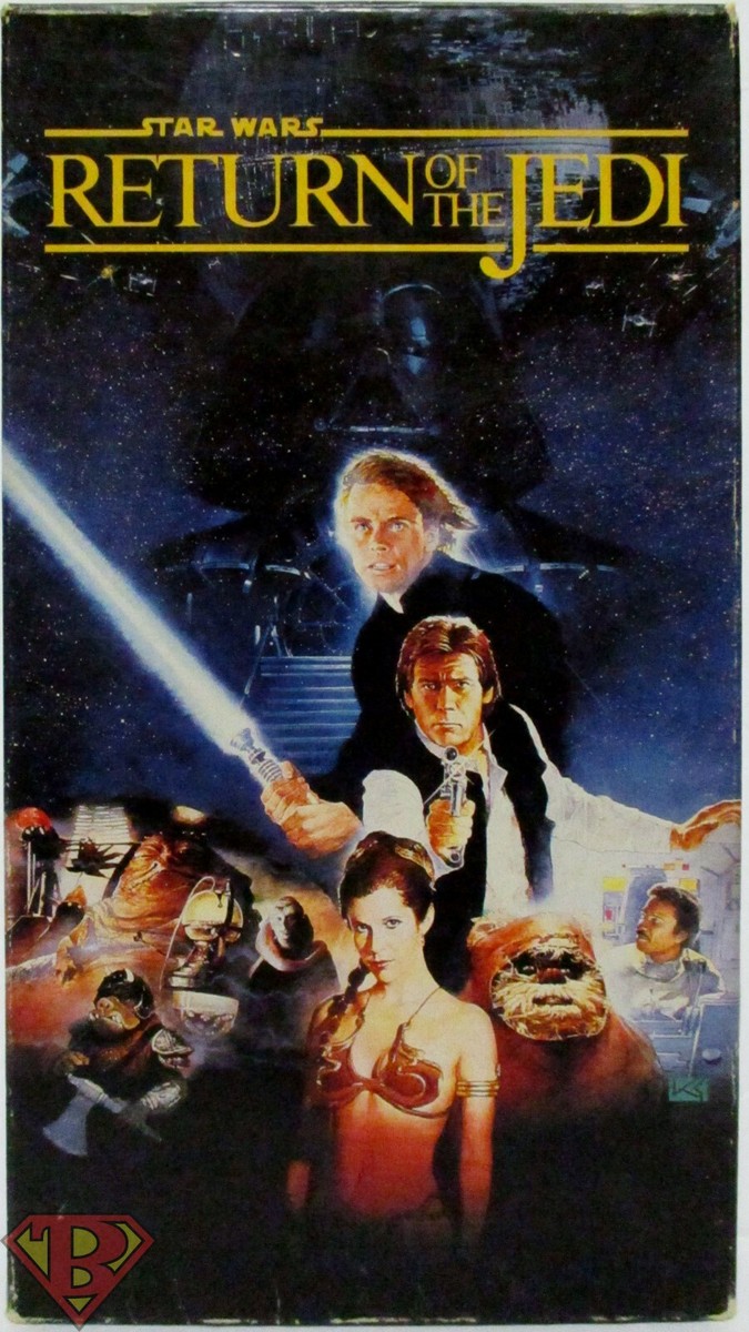未開封 スターウォーズ RETURN OF THE JEDI Star Wars Episode VI Return of the Jedi VHS Tape CBS FOX 1478 Used