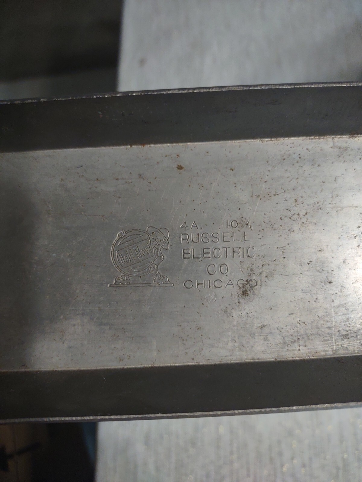 Russell Electric Company Chicago Vintage Holdheet Toaster