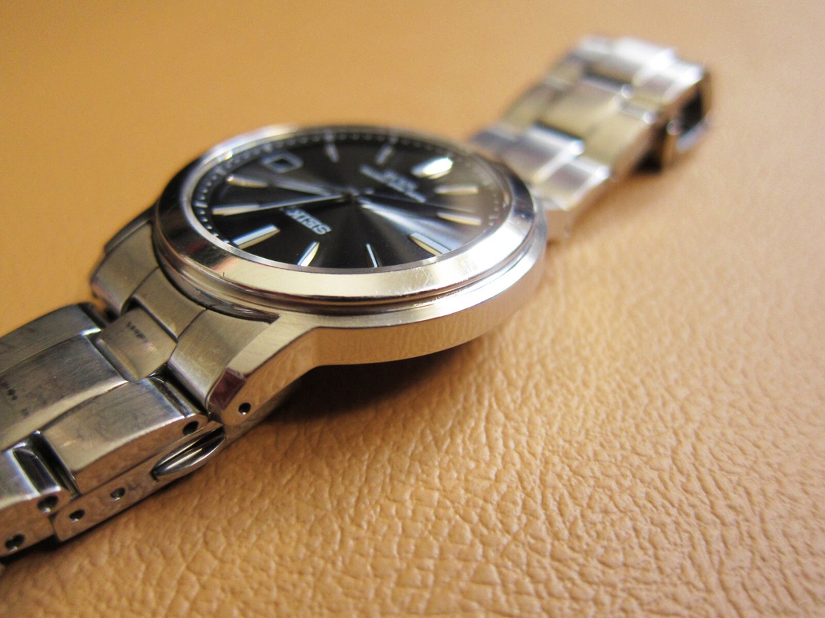 SEIKO 7B52-0AF0 Solar Radio Wave Control S.Steel Men's Watch
