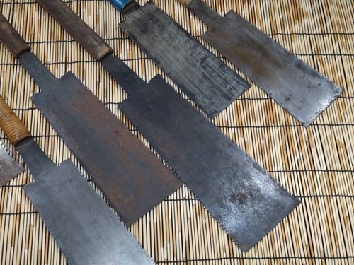 Sierra de tracción japonesa rota de colección sierra de dibujo herramienta de carpintería hoja de Japón 630 mm BB697 - Imagen 9 de 24