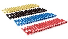 Piaggio Vario Schrauben Deckel eloxiert Aluminium farbig Variomatik Motor bunt