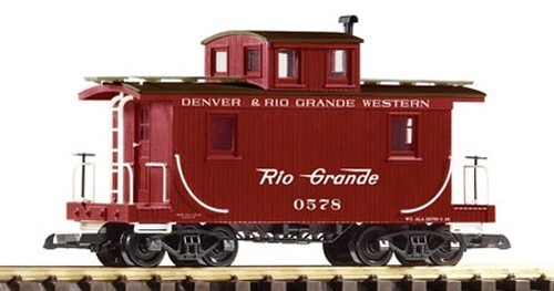 Piko G 38814 - Wood Caboose - Denver & Rio Grande Western #0578 - NEU & OVP | Zustand: Neu