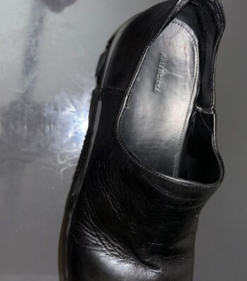 Balenciaga Bulldozer Platform Mini Boots, Black Leather, 2023