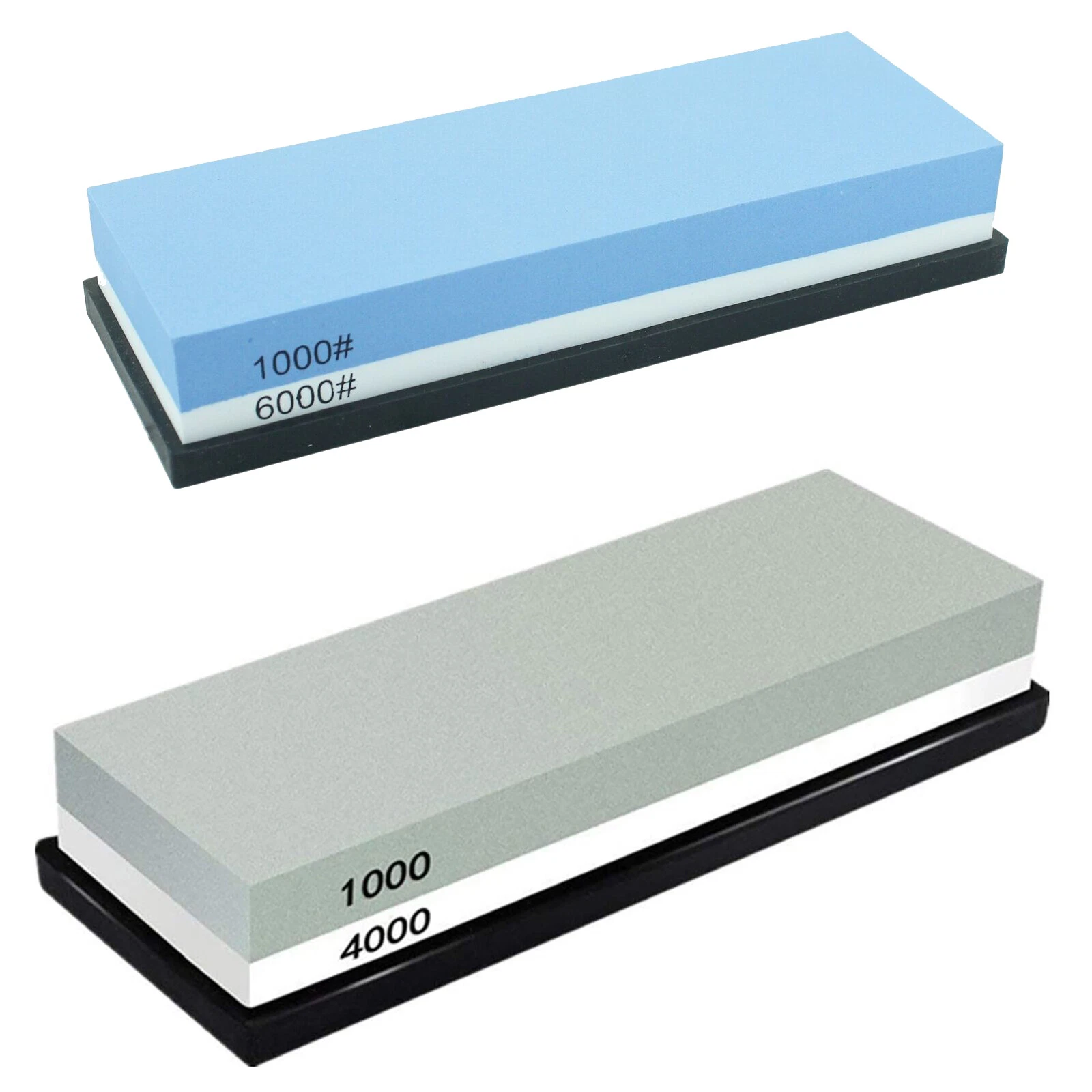 1000/4000+1000/6000 Dual Whetstone Set Knife Sharpening Water Stone Sharpener
Opens in a new window