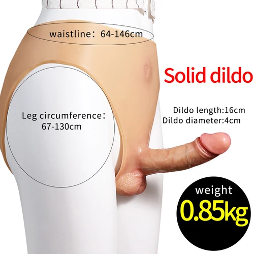 Pantalones de Silicona Realistas Juegos con disfraces Travesti Ropa Interior T-back Panty Gay Mujeres - Imagen 15 de 19