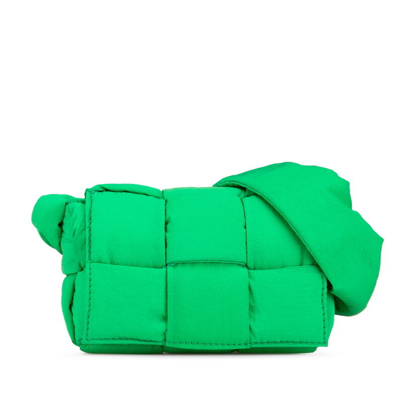 Bottega Veneta Maxi Intrecciato Small Tech Cassette Shoulder Bag