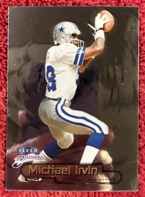 1998 Fleer Brilliance Michael Irvin # 41
