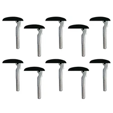 10x Uncut Smart Remote Emergency Key Blade Paddle Insert For Ford HU101
