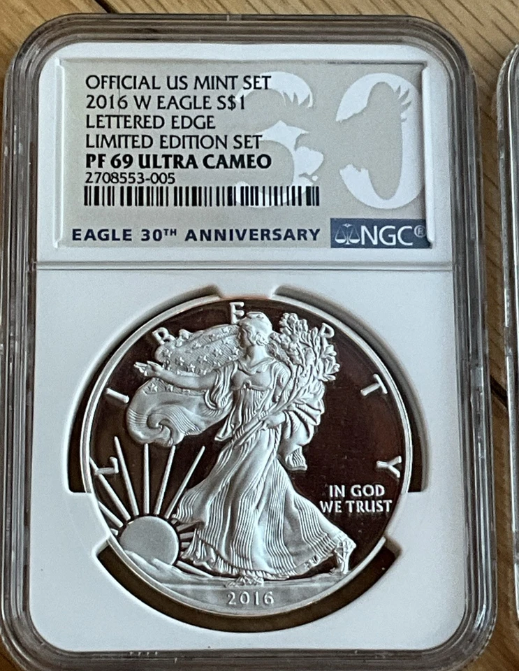 2016 LIMITED EDITION PROOF SET NGC PROOF 69 30TH ANNIVERSARY BROWN LABEL SET - Image 2 of 4