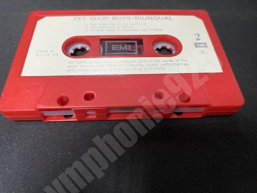 1996 Pet Shop Boys Bilingual Taiwan Ltd 12 Tracks Cassette Tape W/Reply Card - Picture 5 of 12