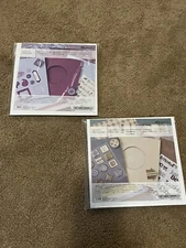 Creative Memories Paper Album Kits-Purple Paisley  & Preppy - NIP