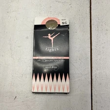 Revolution Dancewear Tan Convertible Color-Flow Tights Kids Size Small NEW