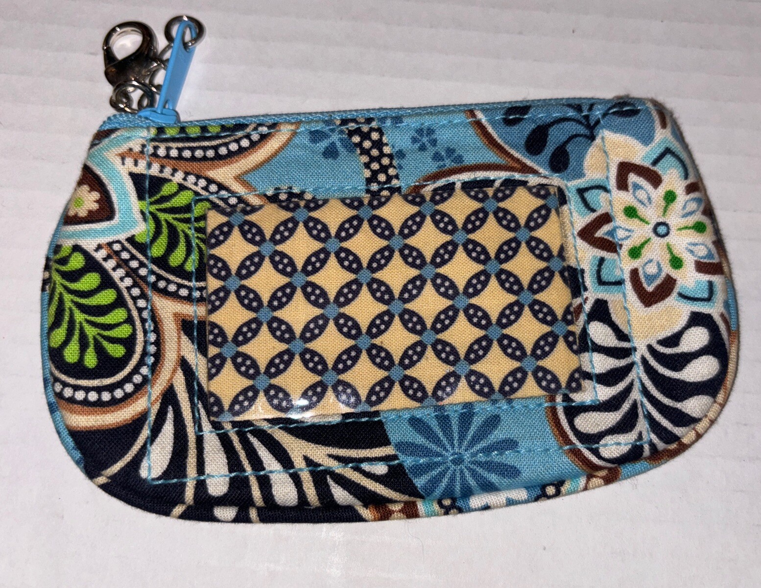 Vera Bradley Checkbook, Credit Card, ID Holder Wristlet Wallet Bali