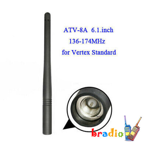 5 Pack VHF Antenna For VX168 VX231 VX351 VX410 VX824 VX929Radio ATV-8A 6.1inch - Picture 2 of 4