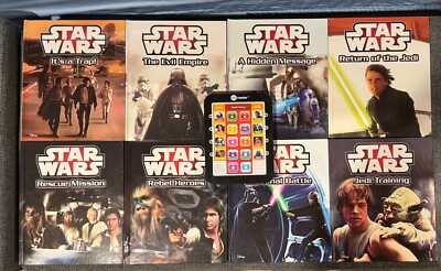 Star Wars Me Reader Electronic Reader + Complete 8-Book Library Disney