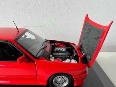 BMW Genuine E30 M3 Model 1:18 Scale Red 80435A5D018 | eBay UK