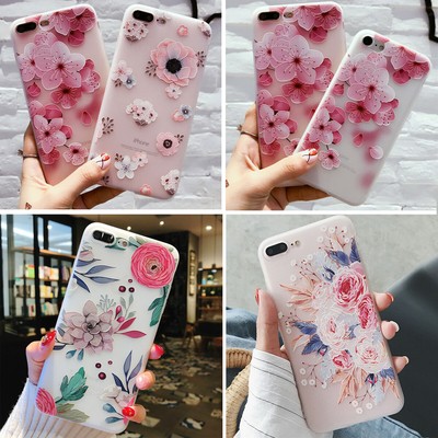 For Iphone 13 Pro Max 12 11 Xs Max Xr 8 Floral Flower Cute Girl Phone Case Cover Ebay