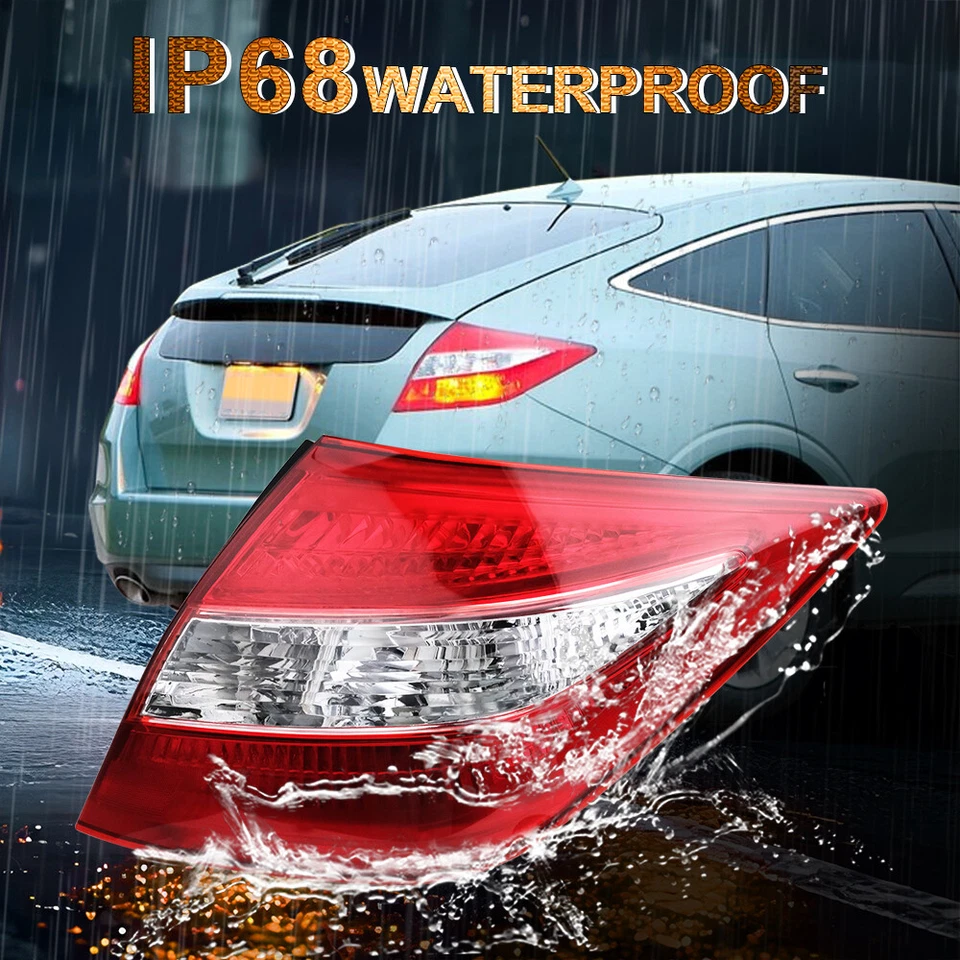 Rear Tail Light For 2010 2011 2012 Honda Crosstour Tail lamp Right Side Passager Foto 4 de 4