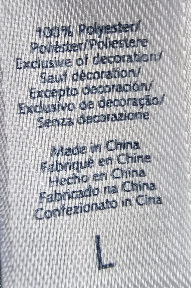 Oscor de la Renta Womens Nightgown Gown Dress Size L Large Green White Floral - Image 3 of 4