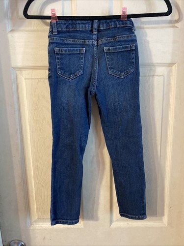 Girls size 5 jeans lot of 2 Cherokee Skinny & Sonoma Flare Denim Blue Jeans - Picture 5 of 8