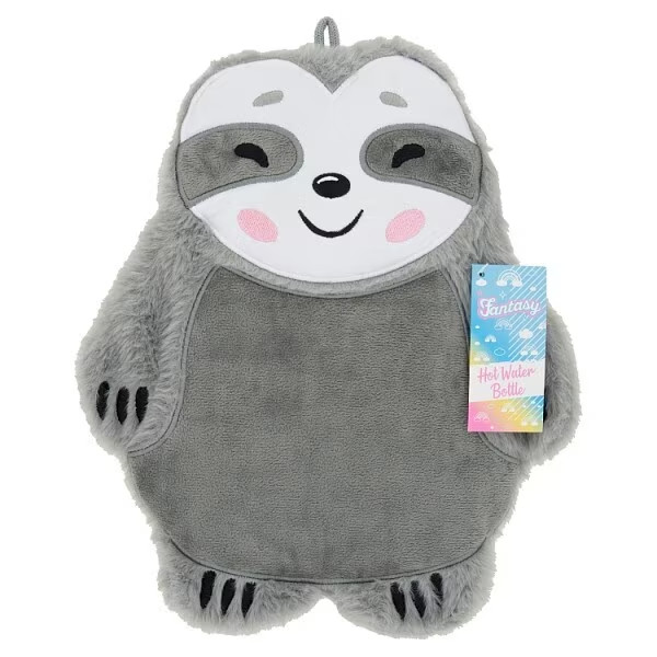 Fantasy Hot Water Bottle, Cosy Hot Water bottle, With Hook, Natural Rubber
