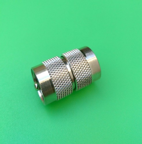 (1 pieza) conector doble macho UHF - vendedor de EE. UU. - Imagen 2 de 2