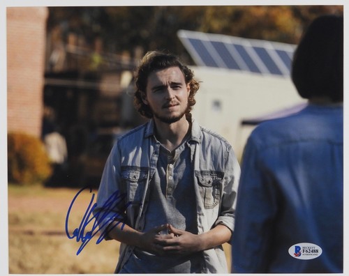 Collin McAuliffe Alden Walking Dead Autograph Signed Photo Beckett 8 x 10 - Picture 1 of 3