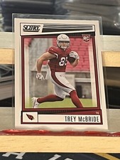 2022 Score Football Base Rookies #369 Trey McBride - Arizona Cardinals