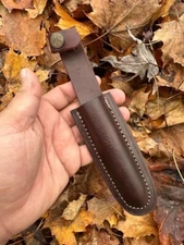 Fixed Blade Leather Dagger  Knife Sheath Holster Combat Blade Tool Sheath
