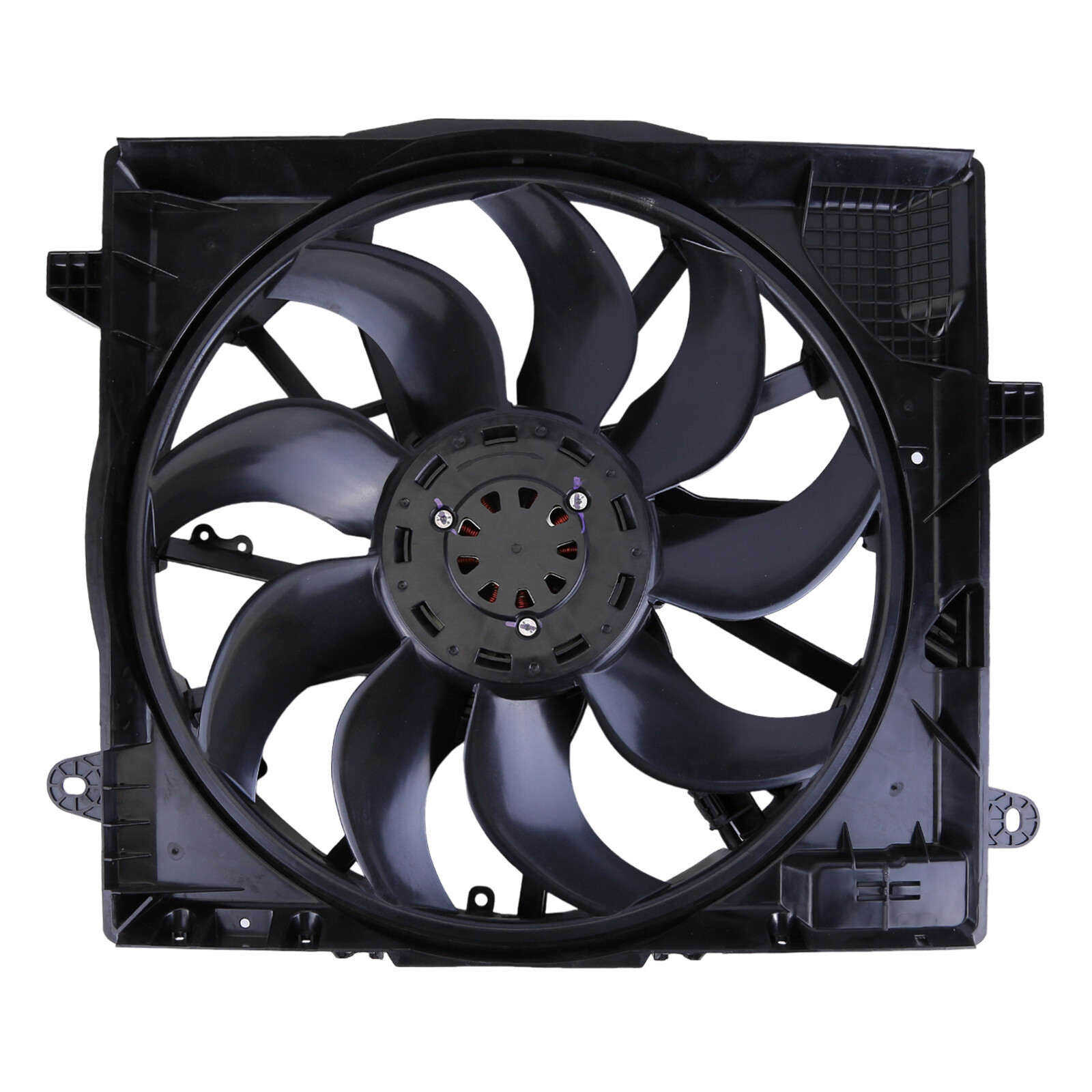 Radiator Cooling Fan w/Blade Brushless Motor& Shroud for Jeep Gladiator Wrangler