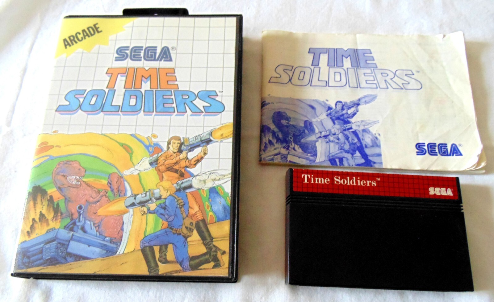 time soldiers authentique version originale sega master system complet