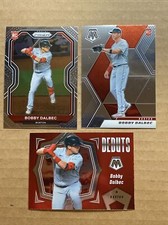 Bobby Dalbec 2021 Baseball Card Lot(3): Prizm & Mosaic Base, Mosaic Debuts