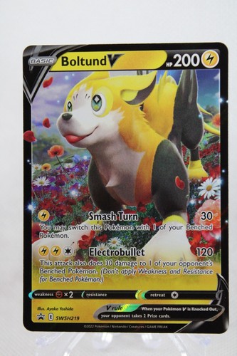 Pokémon Sword and Shield Black Star Promo SWSH219 Boltund V