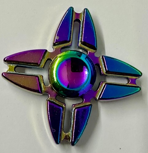 Fidget Spinner Colourful Hand Focus Spin Fast Bearing Stress Toy UK - Picture 36 of 37